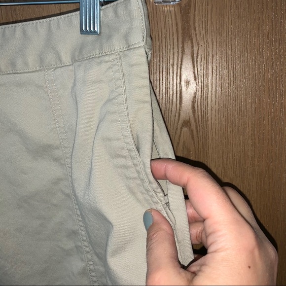 L.L.Bean Classic Fit A-Line Khaki/Tan Skirt, 6 - Picture 4 of 8